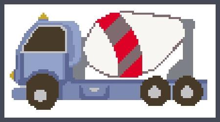 click here to view larger image of Cement Truck (chart)