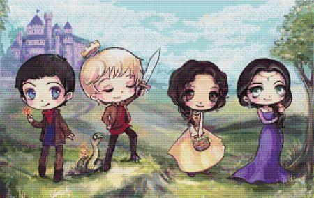 click here to view larger image of Merlin Chibis (chart)