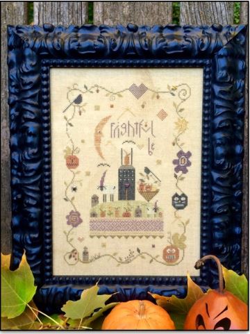 click here to view larger image of Frightful Be (counted cross stitch kit)