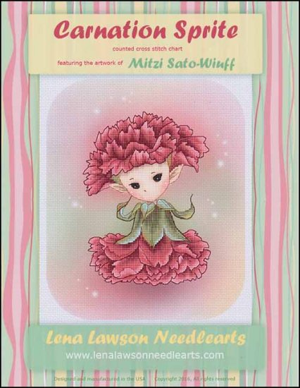 click here to view larger image of Carnation Sprite - Mitzi Sato-Wiuff (chart)