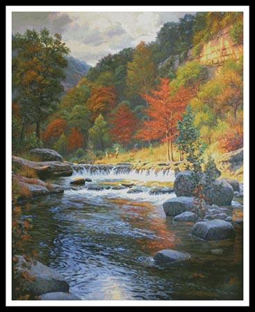 click here to view larger image of Autumn Serenity (Large)  (Mark Keathley) (chart)