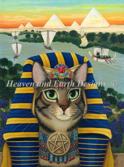 click here to view larger image of Pharoah Cat - Carrie Hawks (chart)