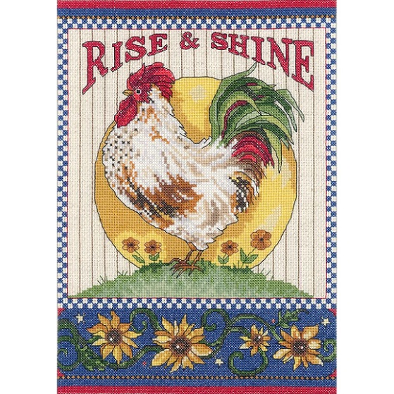 click here to view larger image of Rise and Shine (counted cross stitch kit)