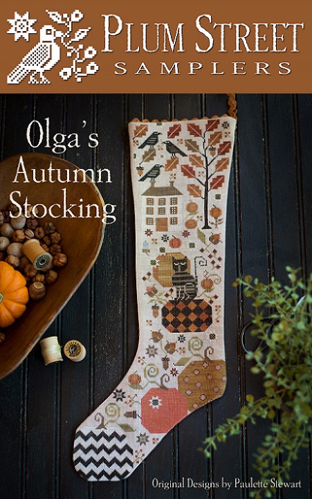 click here to view larger image of Olgas Autumn Stocking (chart)