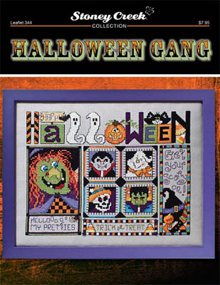 click here to view larger image of Halloween Gang (chart)