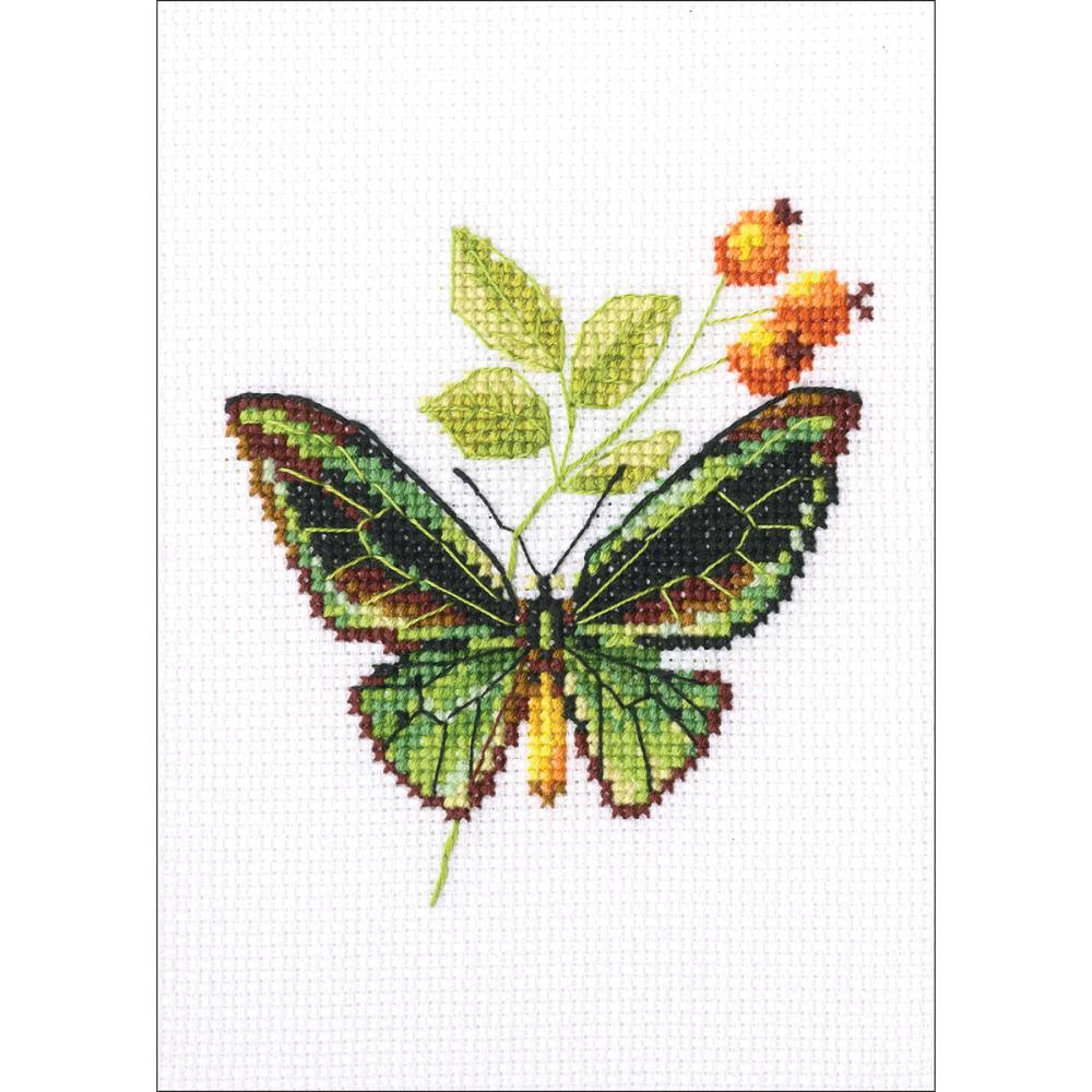 click here to view larger image of Briar and Butterfly (counted cross stitch kit)