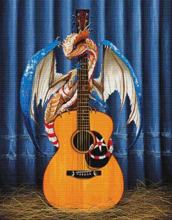 click here to view larger image of Country Music Dragon (chart)