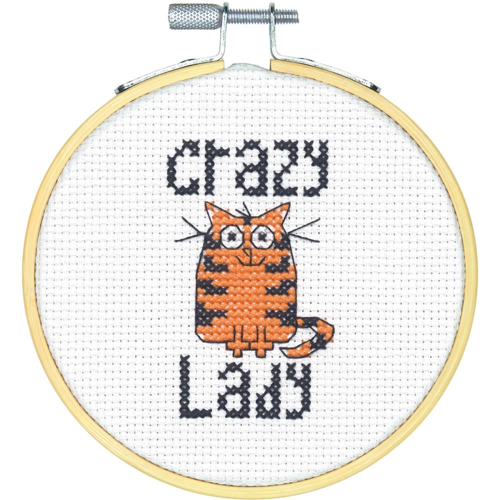 click here to view larger image of Stitch Wits Crazy Cat Lady (chart)