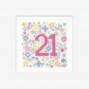 click here to view larger image of Greeting Cards - Occasions 21 (counted cross stitch kit)