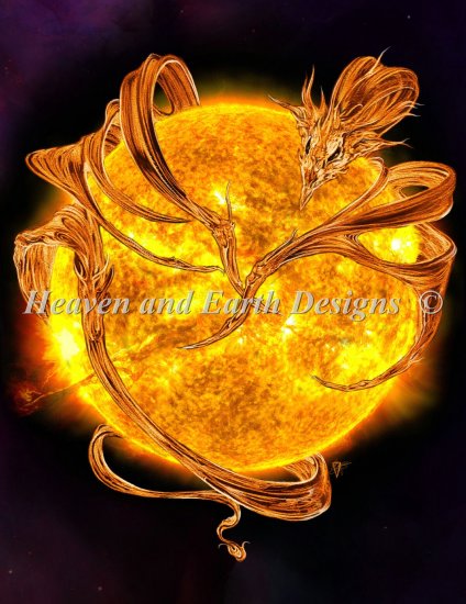 click here to view larger image of Mini Sun Dragon (chart)