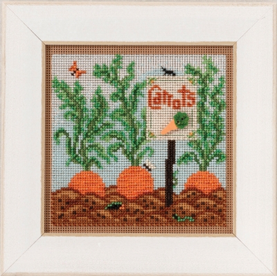 click here to view larger image of Carrot Garden (counted cross stitch kit)