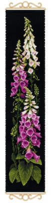 click here to view larger image of Foxgloves (counted cross stitch kit)