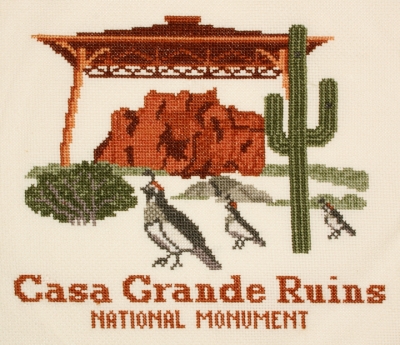 click here to view larger image of Casa Grande Ruins (counted cross stitch kit)