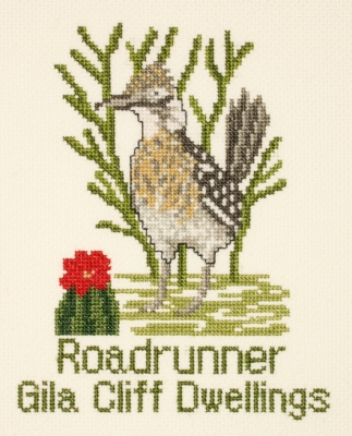 click here to view larger image of Roadrunner (counted cross stitch kit)