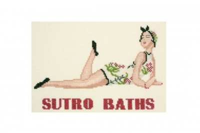 click here to view larger image of Sutro Baths (counted cross stitch kit)