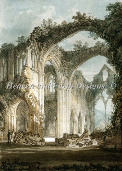 click here to view larger image of Interior Of Tintern Abbey - Art of the Antiquities (chart)