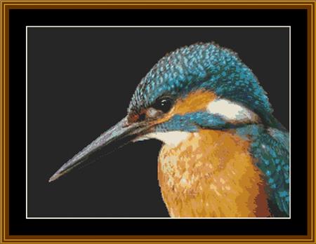 click here to view larger image of Kingfisher Portrait (chart)