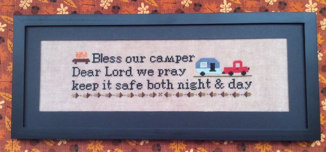click here to view larger image of Bless Our Camper (chart)