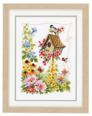 click here to view larger image of Nesting Box (counted cross stitch kit)