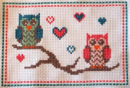 click here to view larger image of Lovebird Owls (chart)