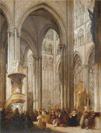 click here to view larger image of Amiens Cathedral Interior (chart)