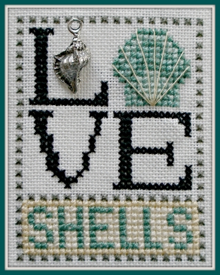 click here to view larger image of Love Shells - Love Bits (chart)