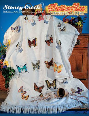 click here to view larger image of Butterflies Collectors Afghan ()