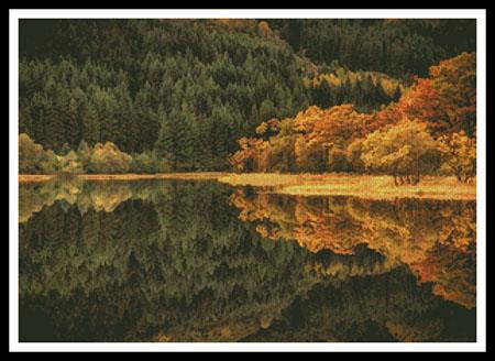 click here to view larger image of Loch Chon In Autumn (chart)