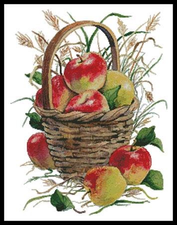 click here to view larger image of Basket Of Apples  (Maureen McCarthy) (chart)