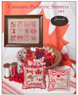 click here to view larger image of Canadian Patriotic Snippets 3-4 (chart)