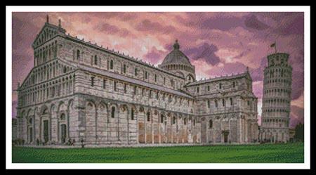 click here to view larger image of Pisa Cathedral At Sunrise (None Selected)