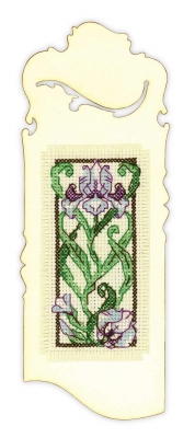 click here to view larger image of Bookmark Graceful Lily (counted cross stitch kit)