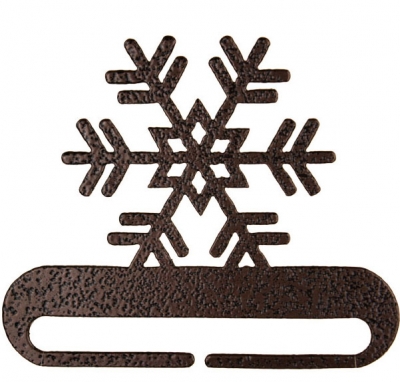 click here to view larger image of Snowflake Split Bottom Bellpull - Copper Vein - 12in (accessory)