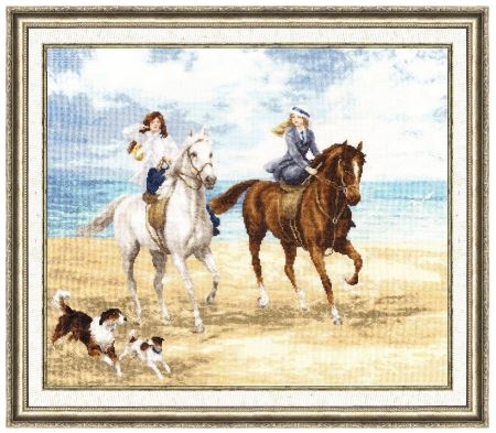 click here to view larger image of Sea Ride (counted cross stitch kit)
