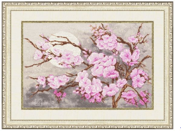 click here to view larger image of Sakura Branch (counted cross stitch kit)