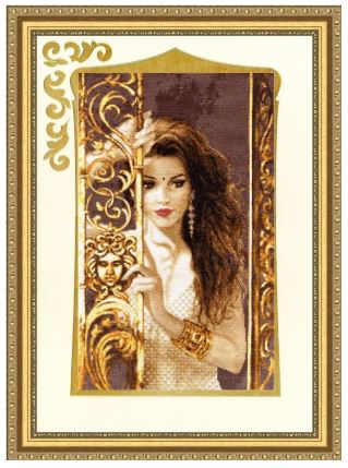 click here to view larger image of Jasmine (counted cross stitch kit)