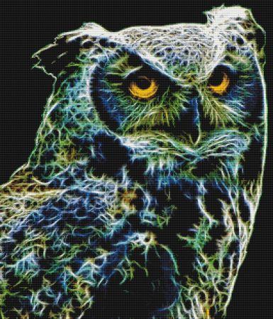 click here to view larger image of Fractalius Owl (chart)