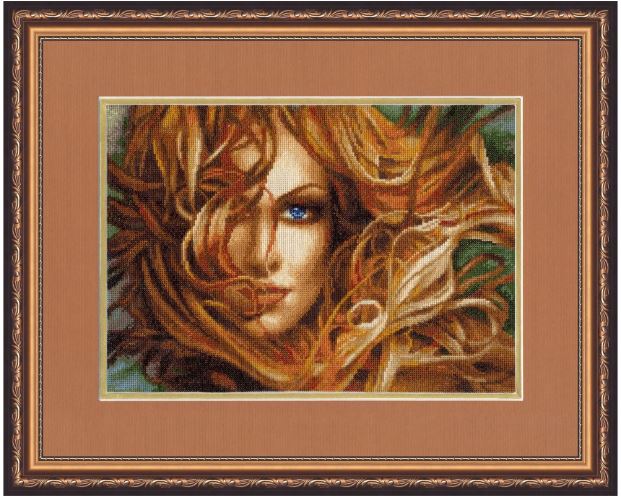 click here to view larger image of Girl (counted cross stitch kit)
