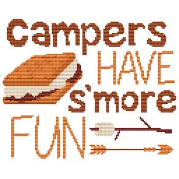 click here to view larger image of Campers Have S'more Fun (chart)