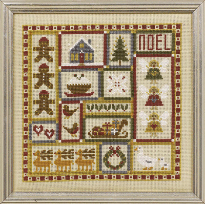 click here to view larger image of Mini Christmas Patchwork (Chart) (chart)