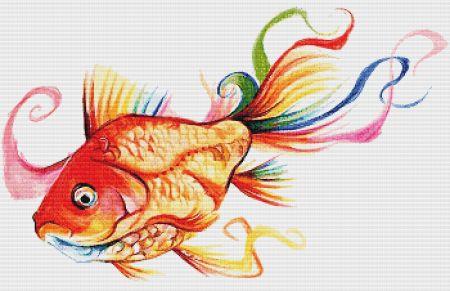 click here to view larger image of Rainbow Goldfish II (chart)