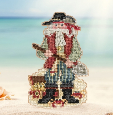 click here to view larger image of Barbados Santa (counted cross stitch kit)