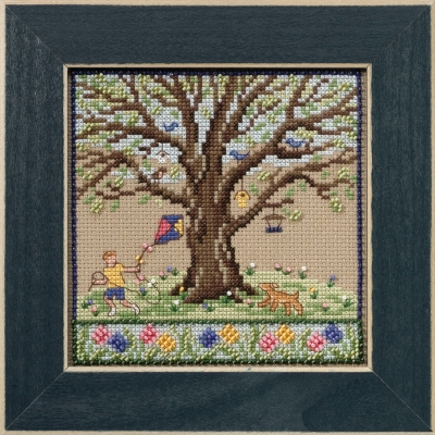 click here to view larger image of Spring Oak - Mighty Oak Series (counted cross stitch kit)