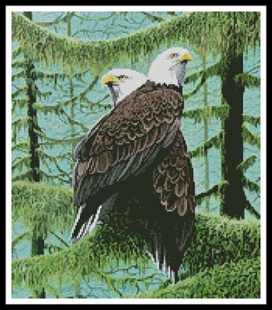 click here to view larger image of Gathering Of Eagles, A (Cropped)  (Mike Bennett) (chart)