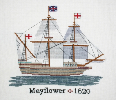 click here to view larger image of Mayflower (counted cross stitch kit)