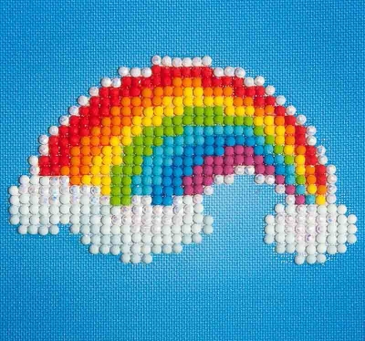 click here to view larger image of Ever Living Rainbow (Diamond Embroidery)