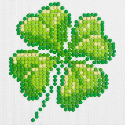 click here to view larger image of Four Leaf Clover (Diamond Embroidery)