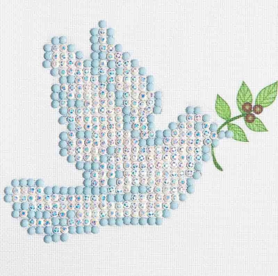 click here to view larger image of Dove Of Peace (Diamond Embroidery)