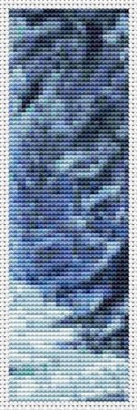 click here to view larger image of Blue Winter Bookmark (chart)