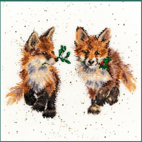 click here to view larger image of Glad Tidings (counted cross stitch kit)